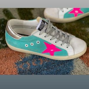 Golden goose superstar worn once